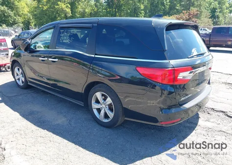 2019 Honda Odyssey Ex-L из США, поврежденный, VIN 5FNRL6H76KB096529